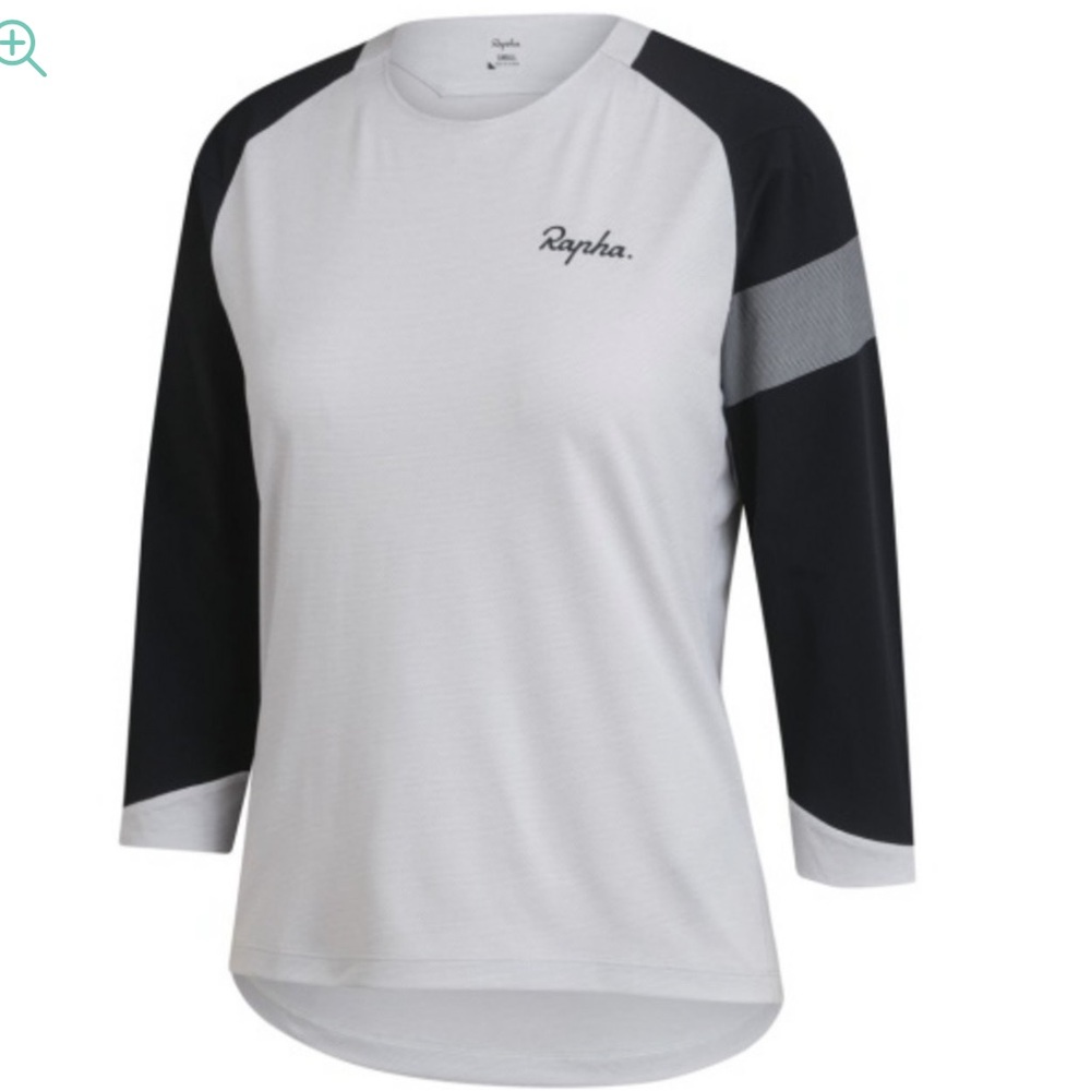 Rapha Women's Biking Trail 3/4 Sleeve Top NWT